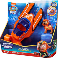 Paw Patrol -Aqua Pups Zuma Transforming Lobster Vehicle with Collectible Action Figure - ON CLEARANCE