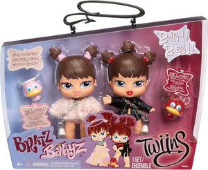 Bratz Dolls - BABYZ -  Twiins Dolls Phoebe and Roxxi - 2-Pack Collectible Fashion Dolls with Pets