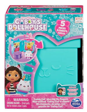 Gabby's Dollhouse -  Clip - on Playsets - Cakey Cat - on clearance