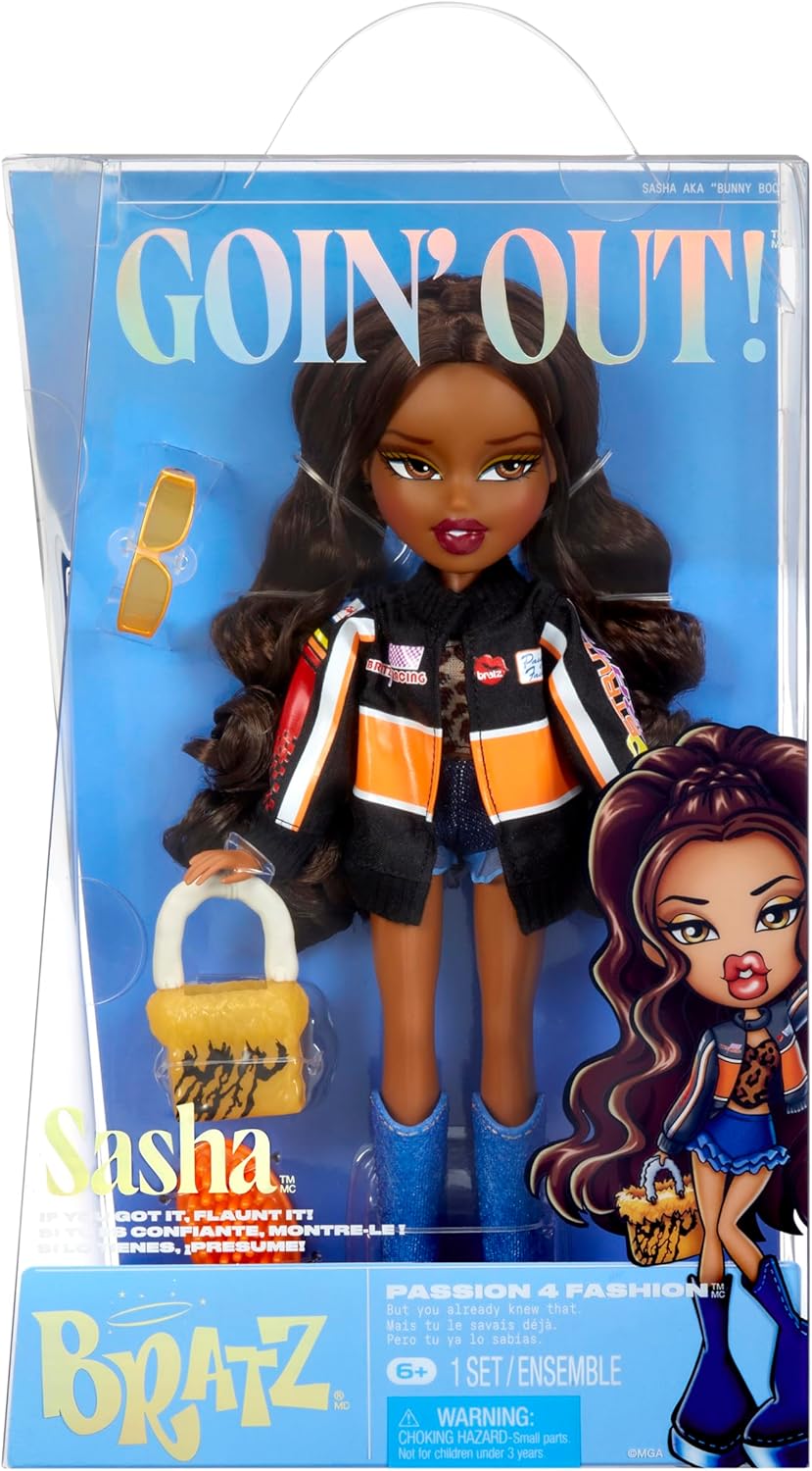 Bratz Dolls - GOIN' OUT - SASHA fashion doll with Accessories - coming soon