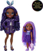 RAINBOW HIGH Littles -Indigo Bailey, Purple 5.5" Posable Small Doll with Purse, Magical Pet Fox