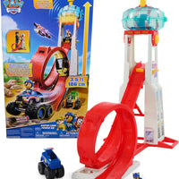 Paw Patrol  - Rescue Wheels Super Loop Tower HQ, with Light, Sound, Vehicle Launcher, Chase Action Figure & Toy Truck