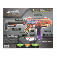 DART ZONE - Adventure Force MAXIM PRO Ultimate Flywheel Blaster with 15 Half-Length Pro Darts