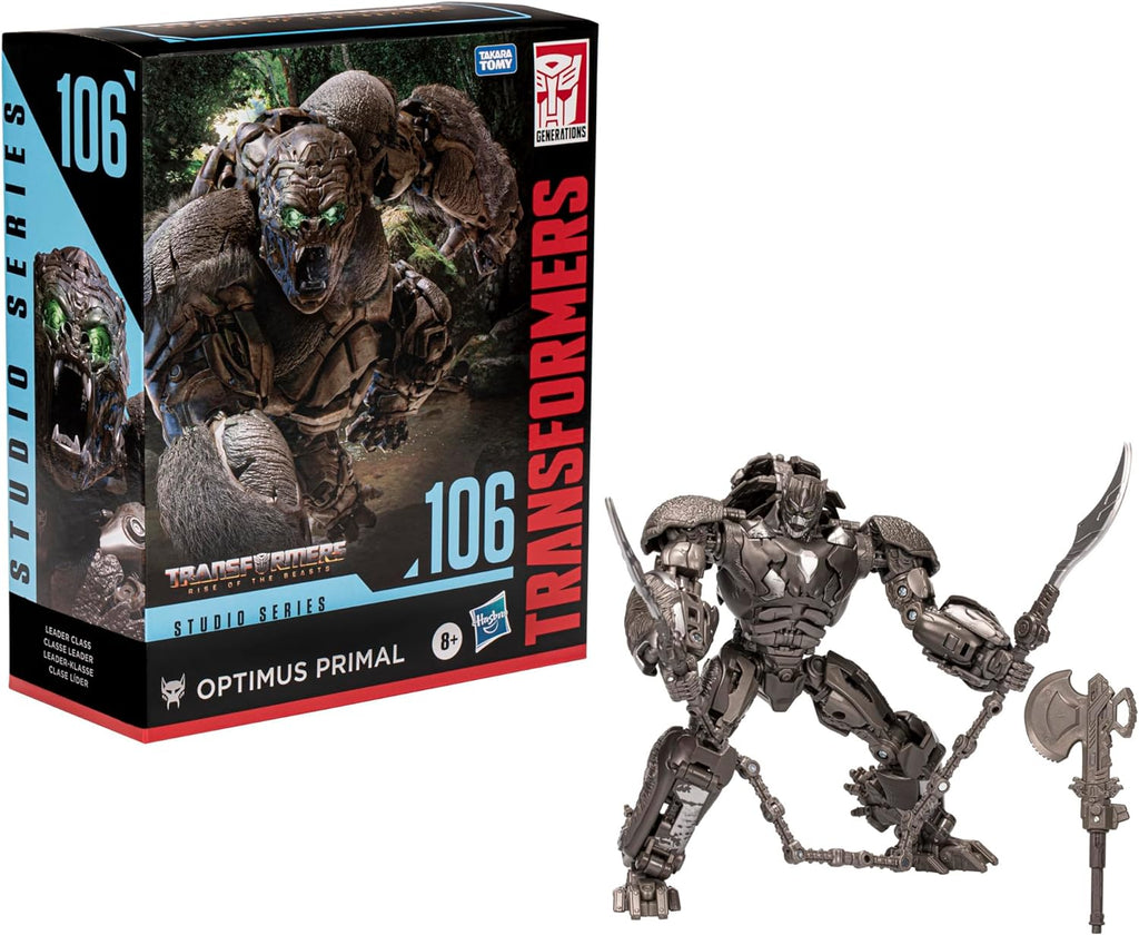 Transformers - Studio Series Leader ransformers: Rise of The Beasts 106 Optimus Primal 8.5” Action Figure - on clearance