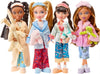 Bratz Dolls - Slumber Party - JADE , SASHA , YASMIN , CLOE ( LOCAL RELEASE SET OF 4)