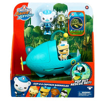 Octonauts - Above and Beyond - Captain Barnacles Figurine + GUP A Vehicle Playset