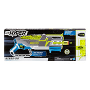 Nerf Hyper - Siege-50 Pump-Action Blaster and 40 Nerf Hyper Rounds, 110 FPS Velocity