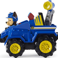 Paw Patrol - Dino Rescue - Chase's Deluxe Rev Up Vehicle with Mystery Dinosar Figure