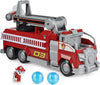 Paw Patrol -  MOVIE - Marshall’s Transforming Movie City Fire Truck with Extending Ladder, Lights, Sounds and Action Figure - On clearance