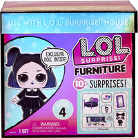 L.O.L LOL Surprise - Furniture series 4 - Cozy Zone with Dusk Doll & 10+ surprises