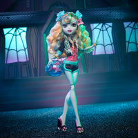 Monster High - Reproduction 2022 - LAGOONA BLUE - with Doll stand & Acessories